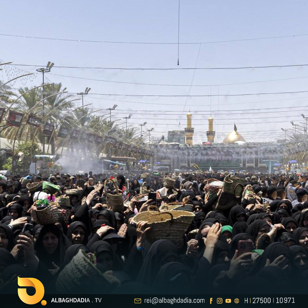 بالصور.. نساء قبيلة بني اسد يتقدمن العشائر العراقية في مسيرة إحياء ذكرى دفن شهداء واقعة الطف