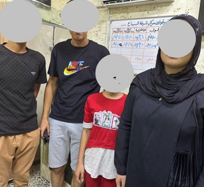 مخمور يحتجز عائلته تحت تهديد السلاح والأمن يعلن تحريرها في حي الإعلام ببغداد