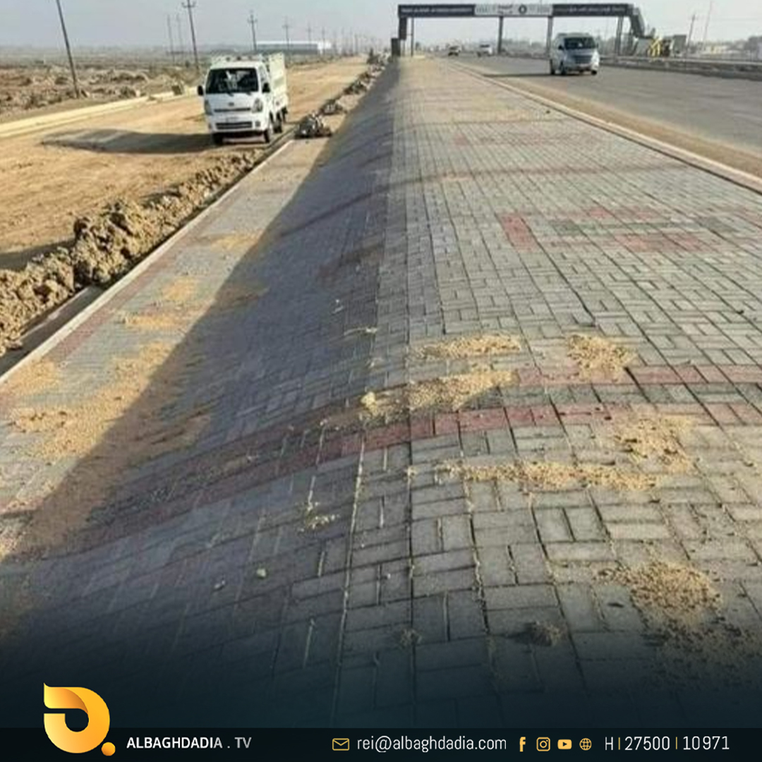 بالصورة.. مواطنون ينتقدون الحكومة المحلية في المثنى بعد انشاء رصيف “أبو حدبه” .. “هو رصيف هو زحليكة” في السماوة