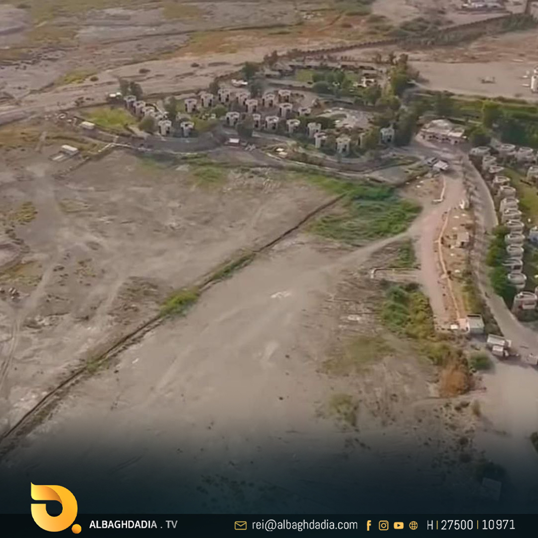 بالصور.. جفاف بحيرة الحبانية في الأنبار بعد أن كانت كمية المياه تقدر بأكثر من 3.3 مليار متر مكعب