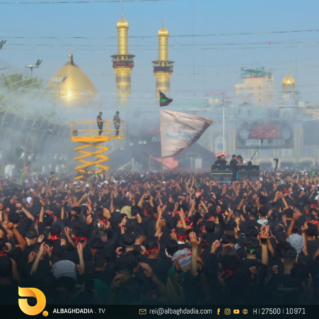 لقطات من قلب كربلاء لجموع المؤمنين قاصدي إحياء مراسيم الزيارة الاربعينية