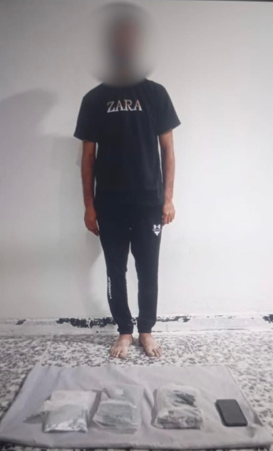 إلقاء القبض على مهرب خطير بحوزته 3 كيلو غرام من المخدرات غرب البصرة