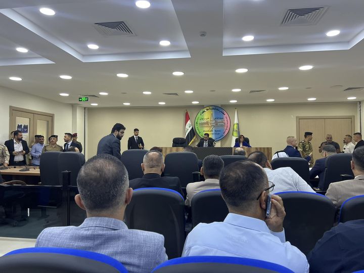 مجلس كركوك يعقد جلسته الأولى بعد تشكيل الحكومة المحلية بحضور 9 أعضاء وغياب السبعة المعارضين