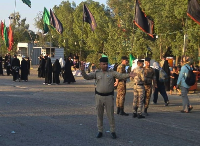 مصرع وإصابة أربعة زائرين نتيجة حادث دهس جنوبي بغداد