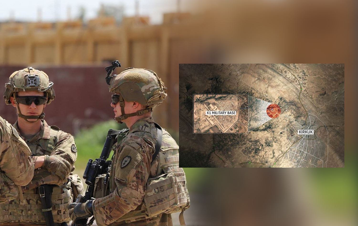 قوّة أمريكية مختصة بالعمليات العسكرية الطارئة تصل إلى محافظة كركوك