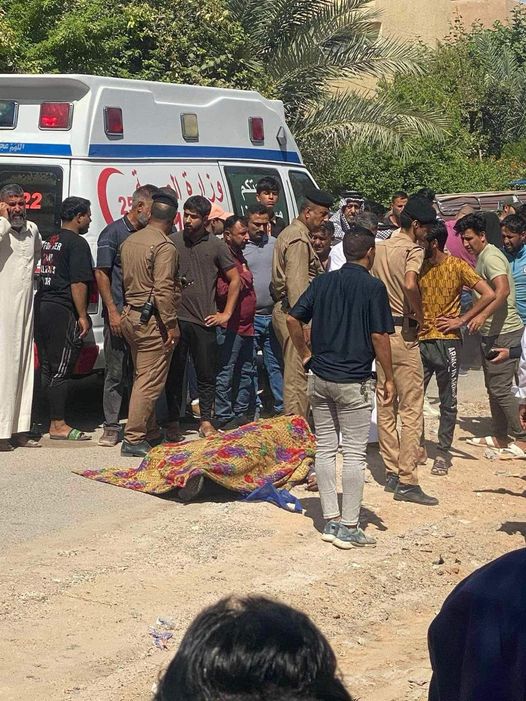 مقتل المحامي حيدر حسين امام محكمة الحيدرية من قبل مجهول يستقل دراجة نارية