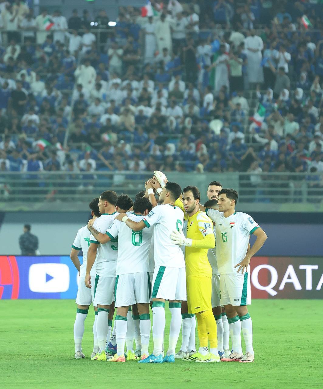التعادل السلبي يحسم مواجهة العراق والكويت ضمن تصفيات كأس العالم