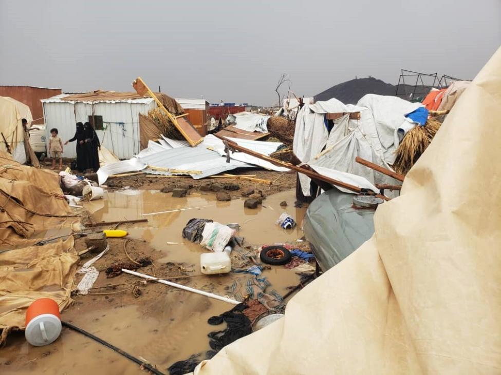 المنظمة الدولية للهجرة: تضرر 350 ألف شخص جراء الفيضانات باليمن ونوجه نداء عاجلا إلى المانحين لتوفير نحو 13.3 مليون دولار لإغاثتهم