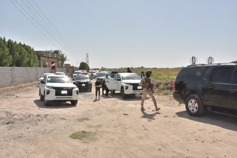 إصابة عدد من أفراد القوات الأمنية باشتباك مسلح مع تاجر مخدرات في منطقة الشطرة بذي قار