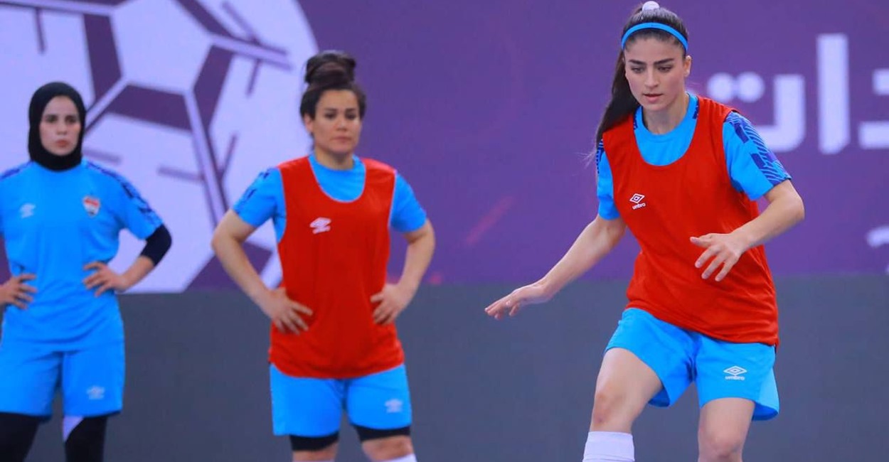 العراق يشارك لأول مرة في بطولة آسيا لكرة الصالات النسوية