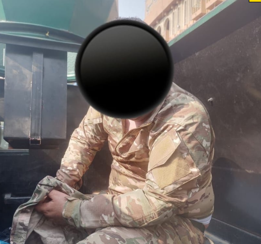 اعتقال منتحل صفة ضابط برتبة مقدم بحوزته أموال مزورة في منطقة السعدون ببغداد