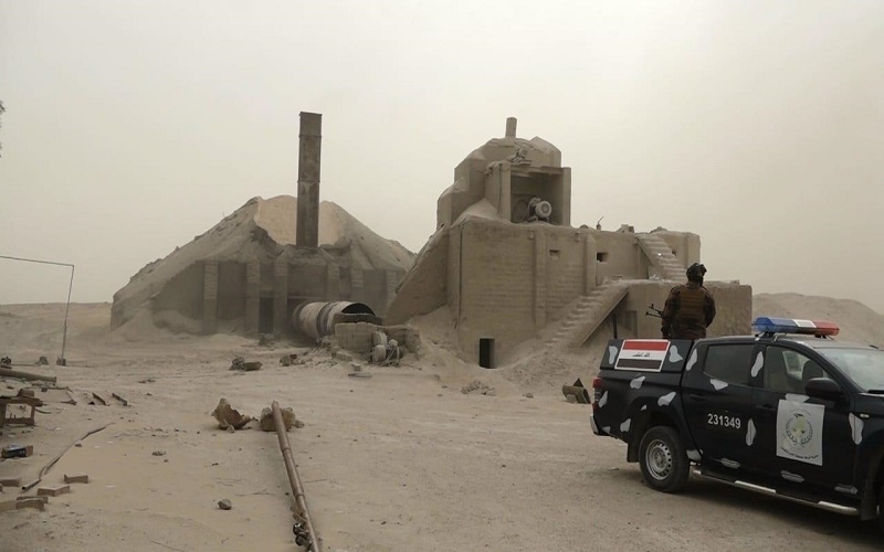 وفاة شخص وإصابة اثنين آخرين نتيجة انفجار صهريج داخل معمل جص في جزيرة الكرمة بالأنبار