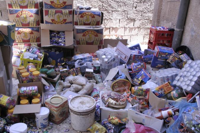 اتلاف 21 طن مواد غذائية منتهية الصلاحية وغير صالحة للاستهلاك البشري في محافظة النجف