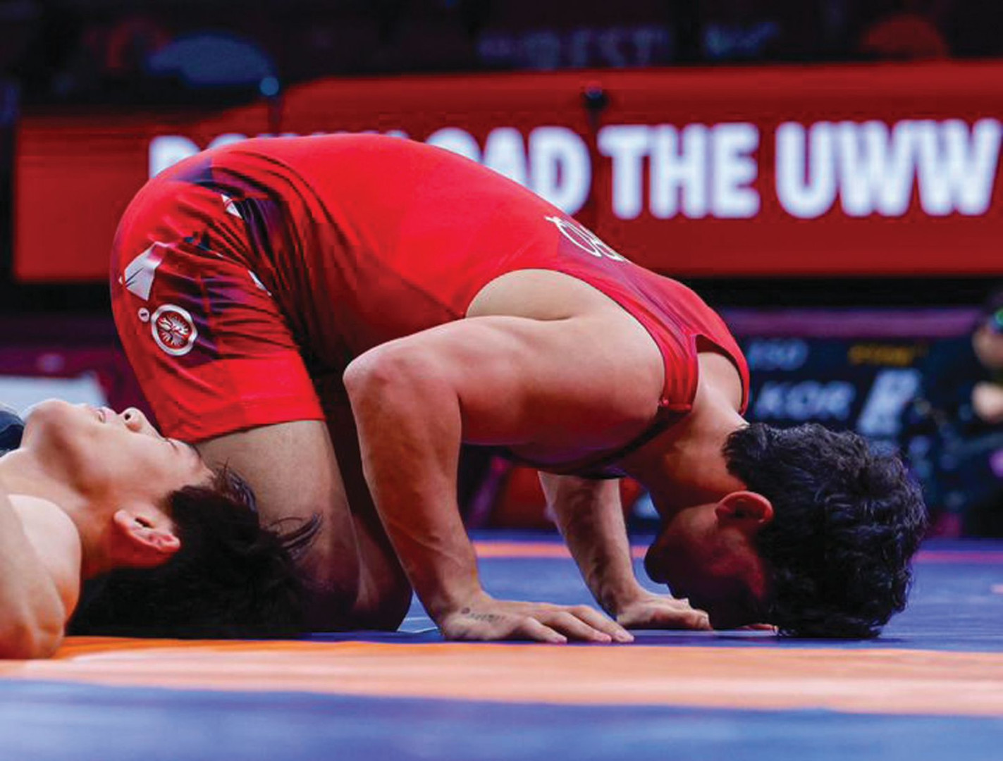 مصارع عراقي يحقق إنجازاً “غير مسبوق”