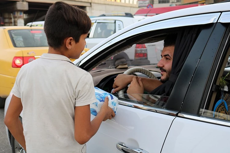 أكبر مدن محافظة ديالى تعاني من التسول الوافد في السنوات الأخيرة