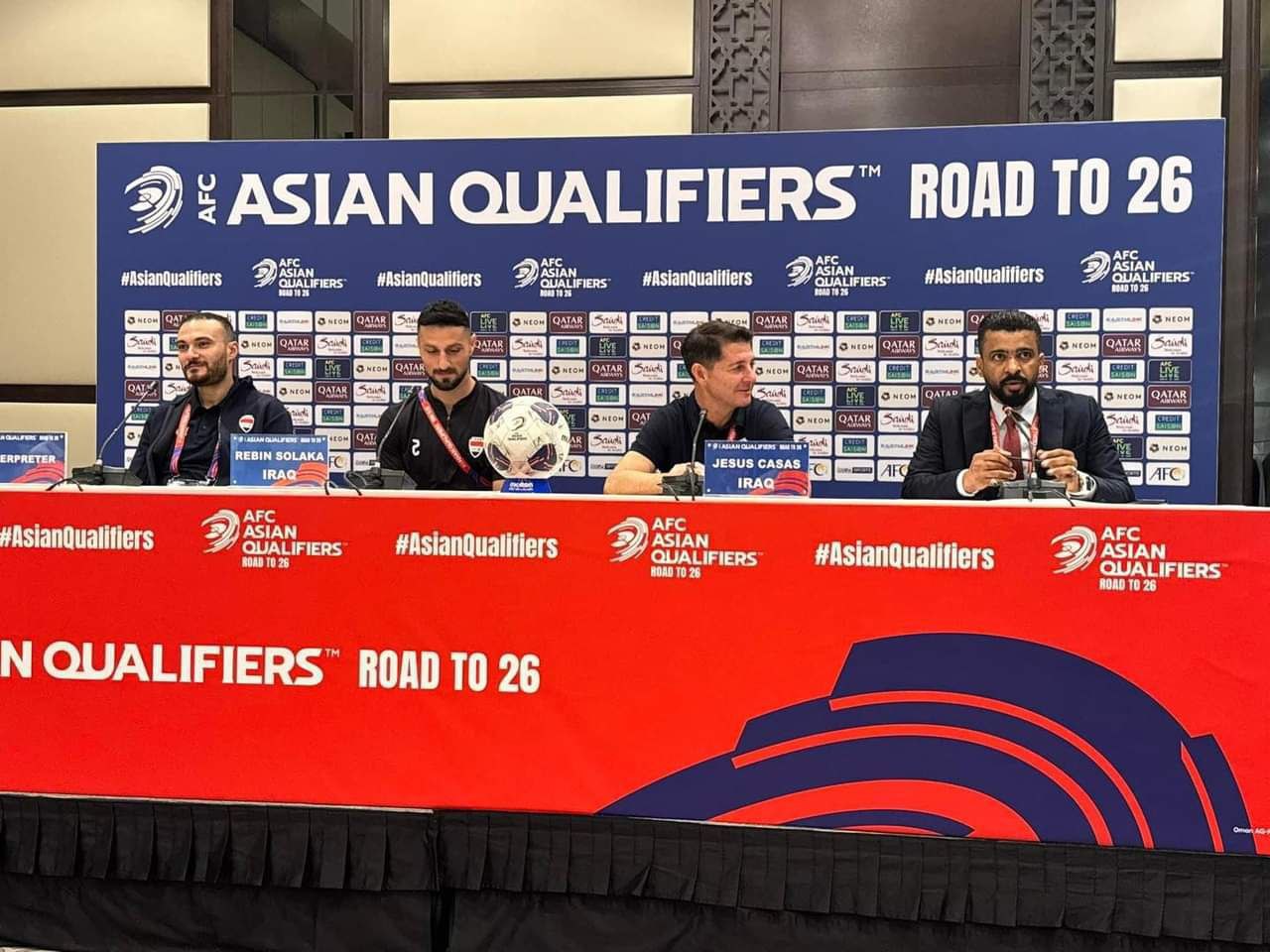 كاساس: وضعت الخطة للفوز لكن من المستحيل ان نكون متأكدين من الفوز يجب ان نعمل من اجله