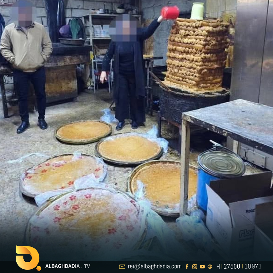 لمخالفتها الشروط الصحية.. اغلاق عدد من معامل الحلويات في منطقة الكاظمية بالعاصمة بغداد
