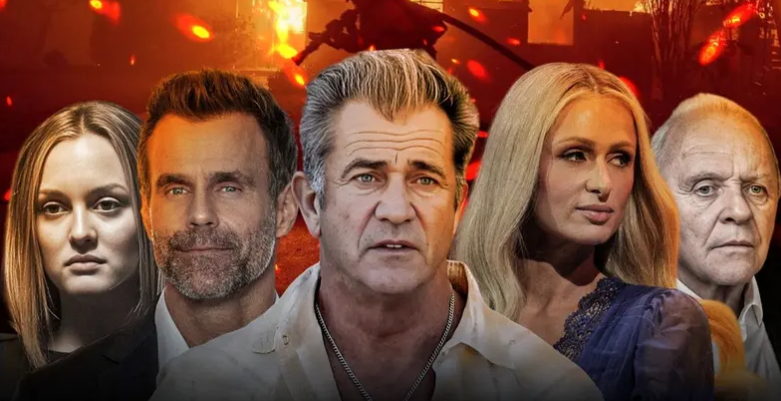 صور ولا بالخيال.. منازل مشاهير لوس أنجلوس تحولت لرماد