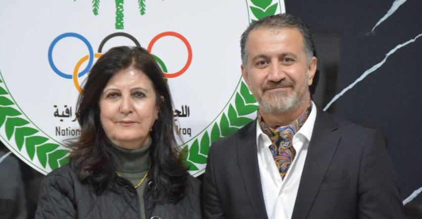 سيدة كردية تكسر حكر الرجال وتفوز بعضوية “العمومية” ورئيسة للجنة في الأولمبية العراقية