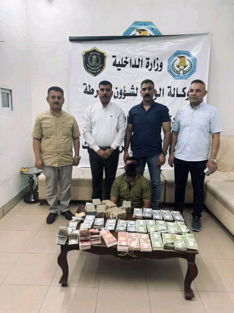 القبض على شخص سرق 80 مليونًا من محل تجاري في محافظة كركوك