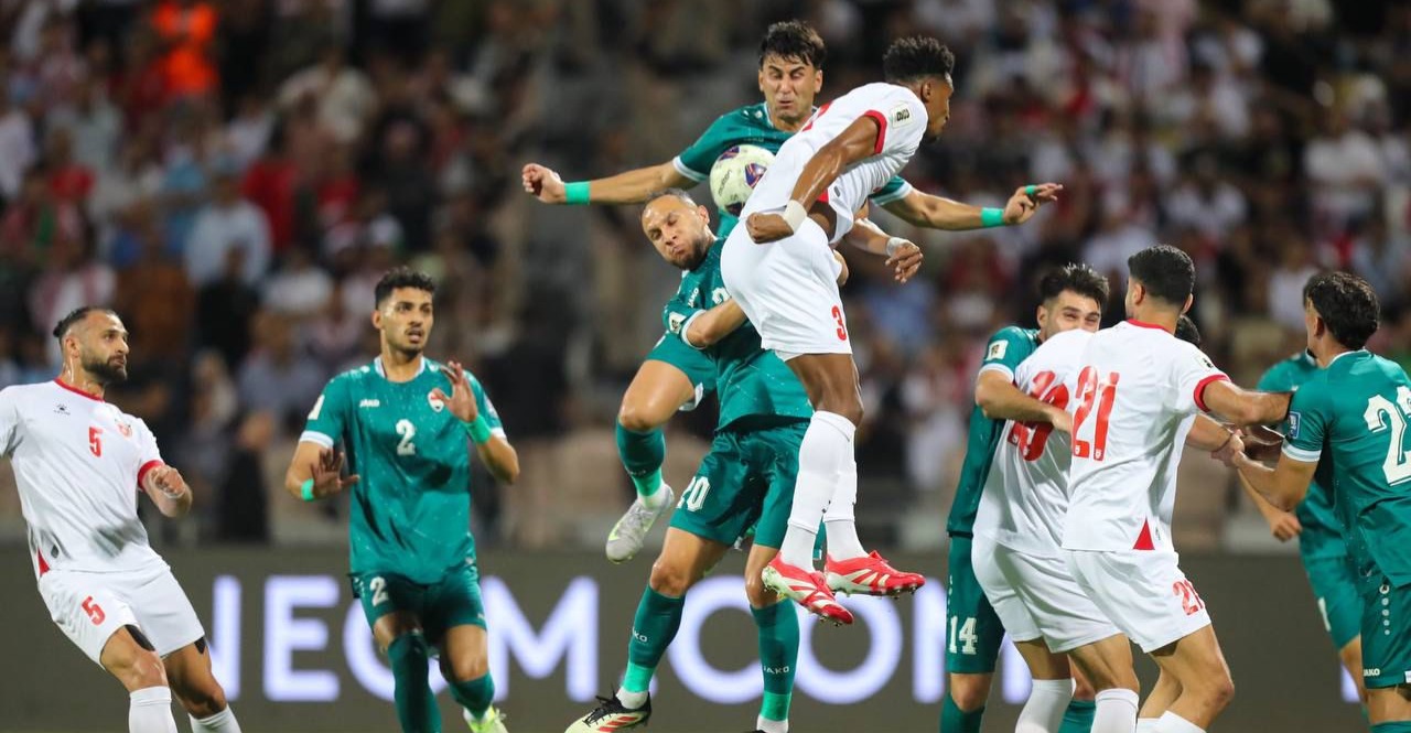 العراق ينتزع فوزاً معنوياً من الأردن في ختام الدور الثالث من تصفيات المونديال
