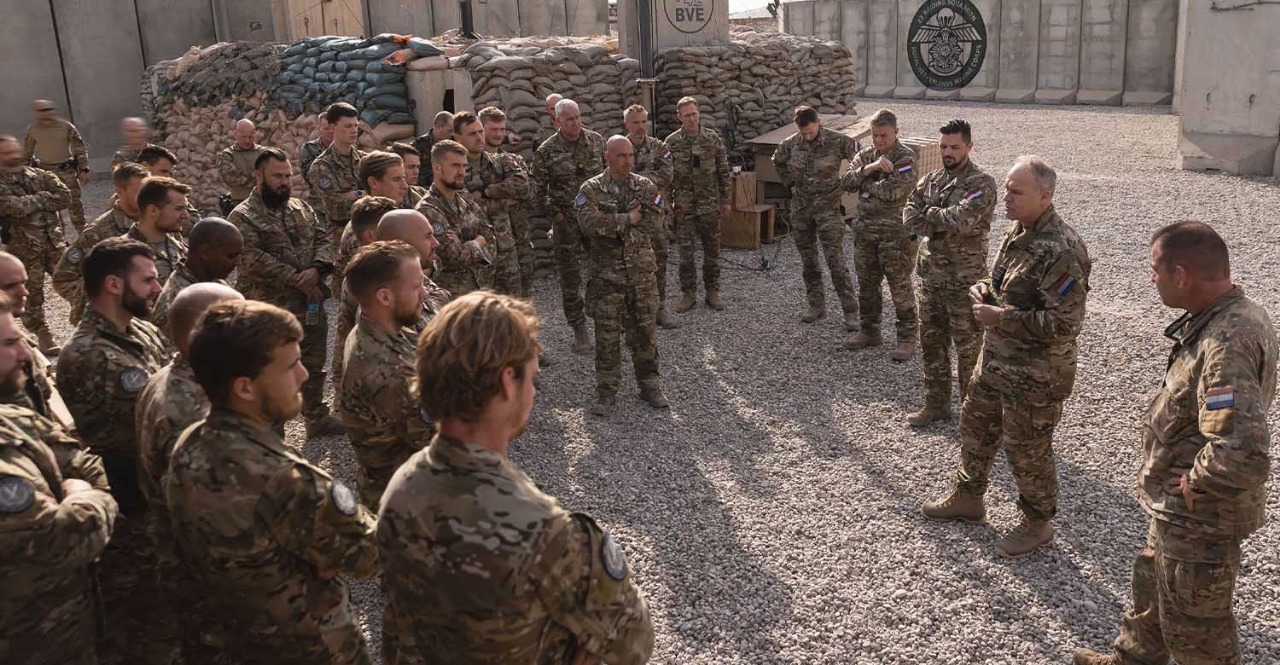 إغلاق الأجواء العراقية تمنع قوة عسكرية هولندية من المغادرة