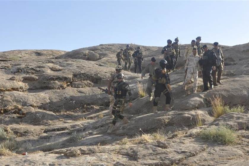 العثور على 6 مضافات لداعش ومواد تفجير جنوبي جبال حمرين