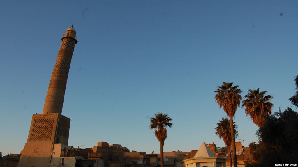 نينوى: البدء باعمار جامع النوري ومنارة الحدباء في منتصف شهر حزيران المقبل