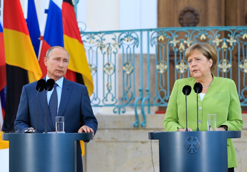 مفاوضات ميركل وبوتين بشأن سوريا تنتهي دون التوصل لاتفاق