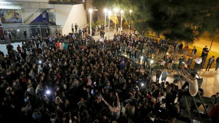 الشرطة الامريكية تعتقل 600 متظاهر في واشنطن