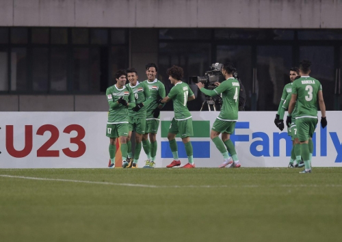 انتهاء مباراة العراق والسعودية بالتعادل