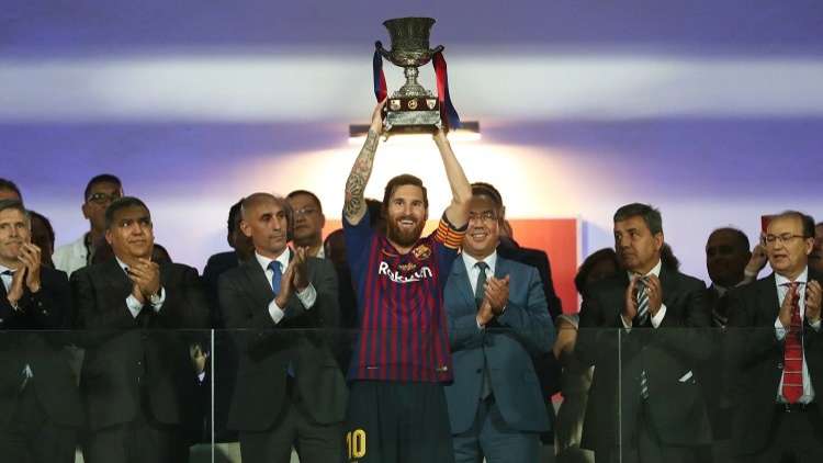 برشلونة يفوز بكأس السوبر الإسباني للمرة الـ 13 في تاريخه