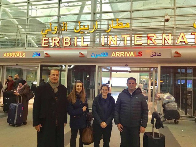 وفد آسيوي في اربيل للاطلاع على استعدادات بطولة غرب آسيا