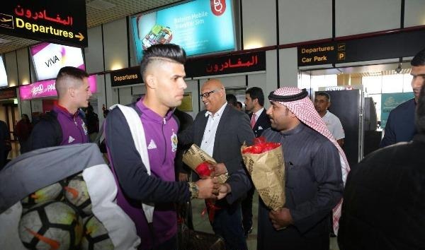 استقبال حافل لبعثة القوة الجوية في البحرين