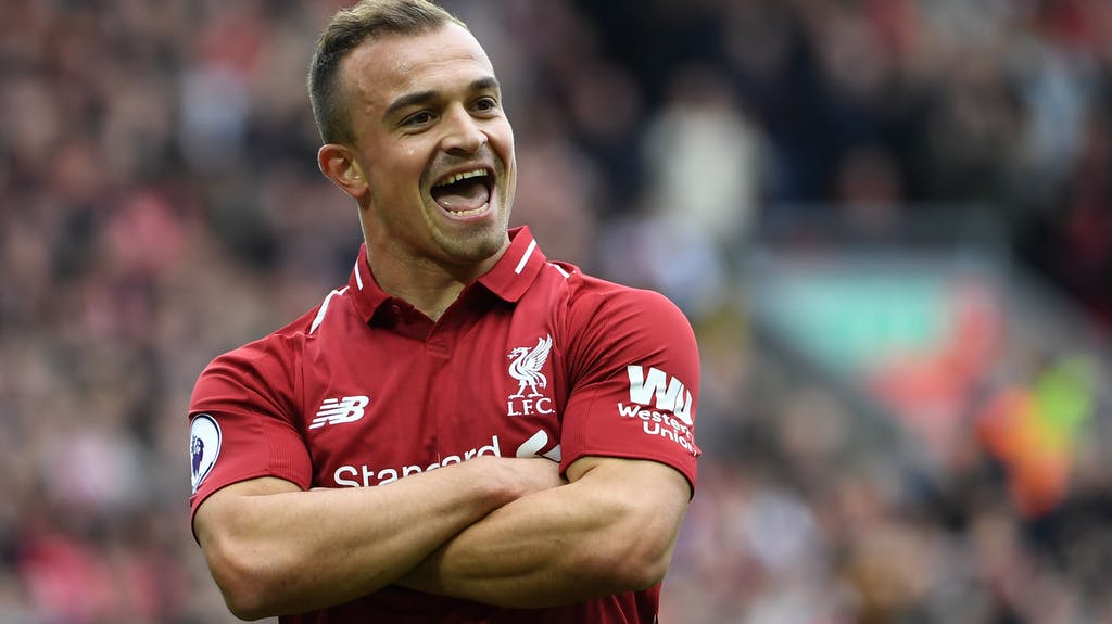 شاكيري يغيب عن زيارة ليفربول إلى بلجراد