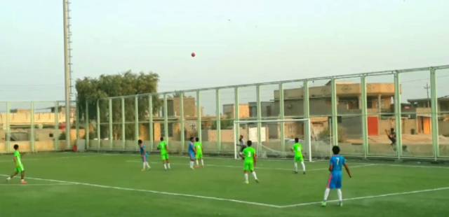 انطلاق بطولة النخبة والسلام الكروية في جلولاء بديالى