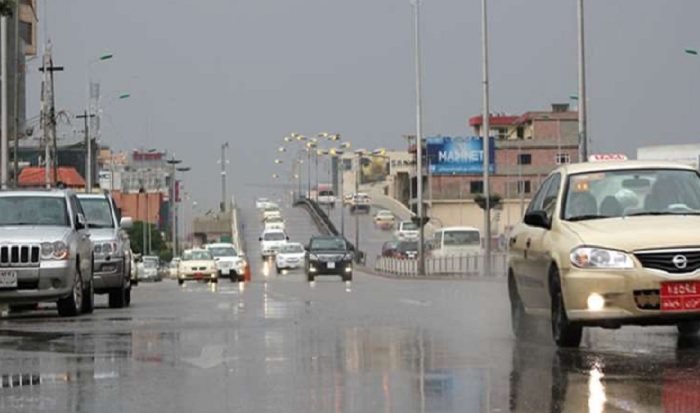 الانواء الجوية في كردستان تعلن عن نسبة هطول الامطار خلال شهر شباط