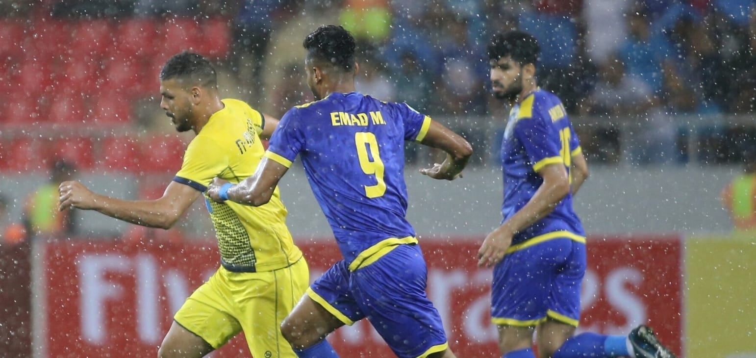 الصقور تهزم العهد وتضع قدما في نهائي المنطقة الغربية لكأس الاتحاد الاسيوي