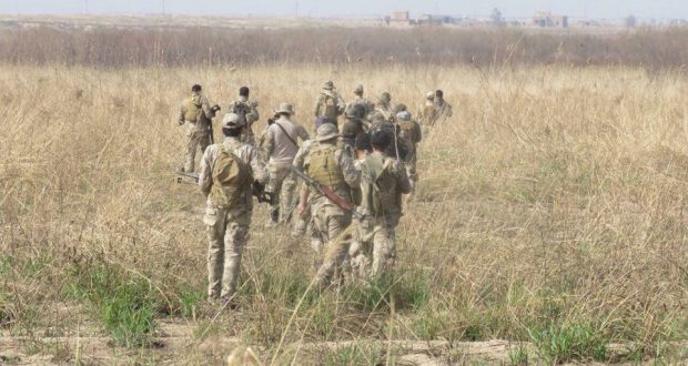 القضاء على مجموعة إرهابية شرقي كركوك