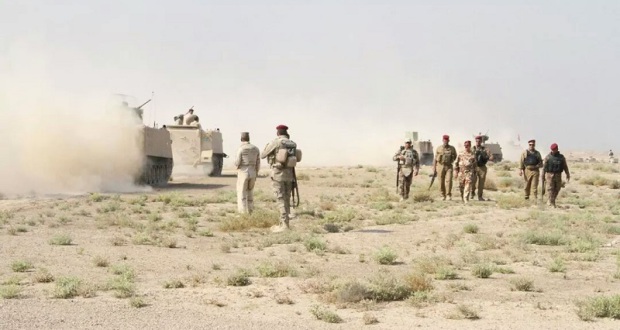 مقتل 3 من داعش واستشهاد شرطيين اثنين في هجوم على حقل نفط شرقي تكريت