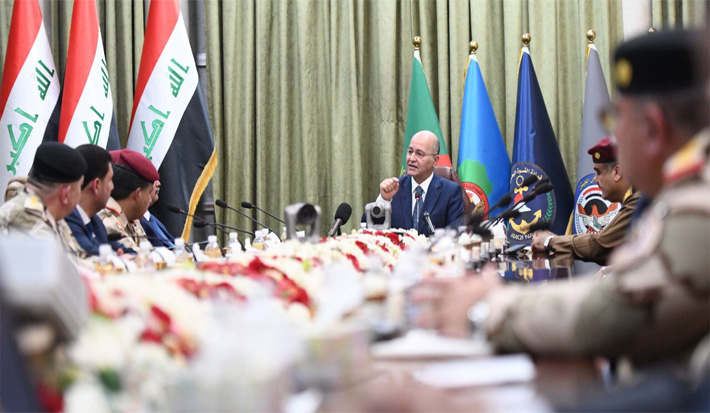 صالح: الرئاسات والقوى السياسية اتفقت على أن لا يكون العراق ساحة للصراع