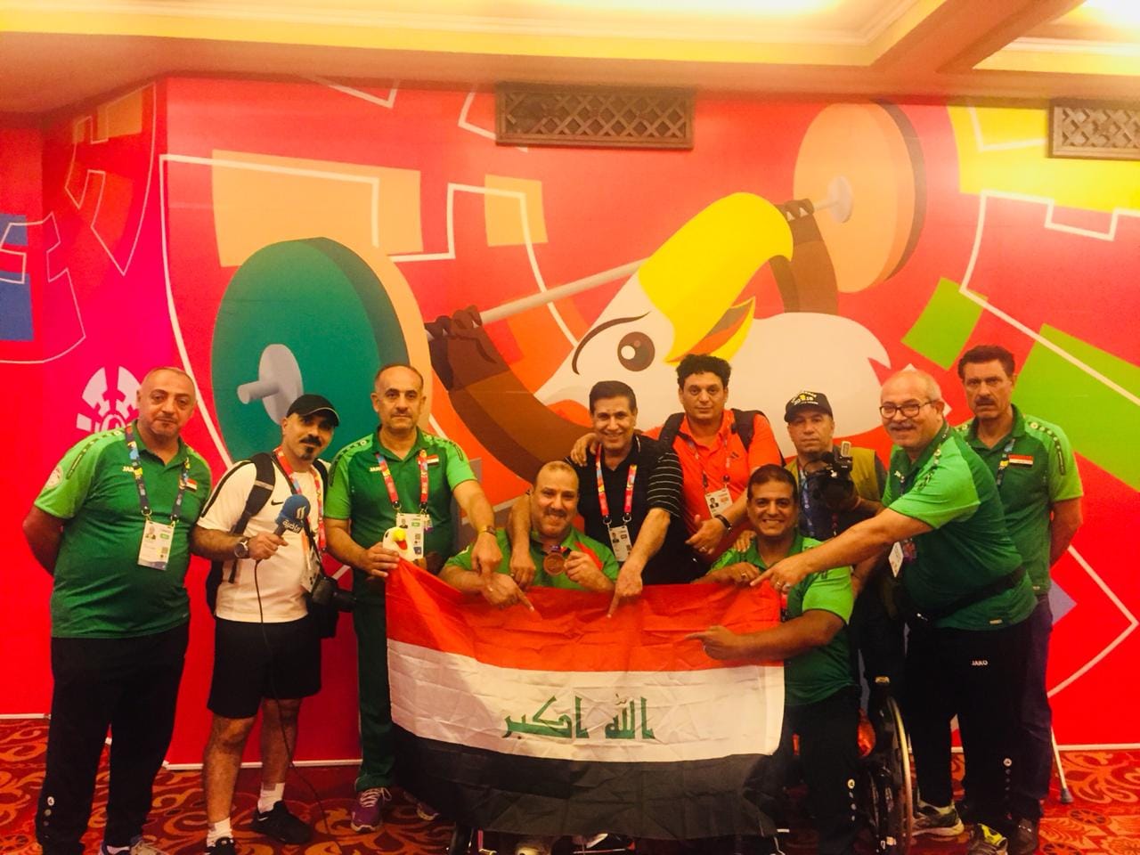 العراق يحصد 19 ميدالية  بدورة الالعاب الاسيوية البارلمبية