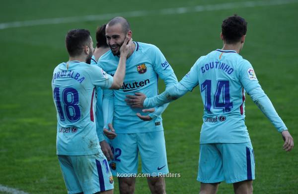 بالصور: برشلونة يهزم إيبار “المنقوص” بثنائية