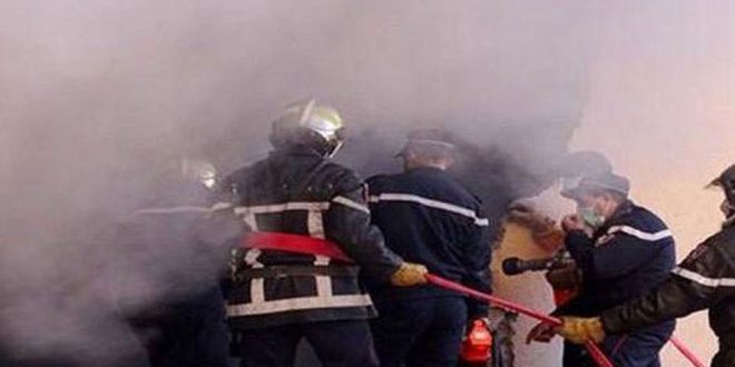 الدفاع المدني تعلن اخماد حريق الشرطة الرابعة في بغداد