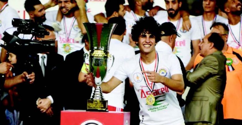 الزوراء يتوج بلقب بطولة كأس العراق بعد فوزه على الكهرباء