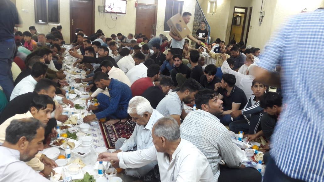 مضيف وحسينية الدكتور الخشلوك يستمر باستقبال الصائمين يوميا طيلة أيام شهر رمضان الكريم