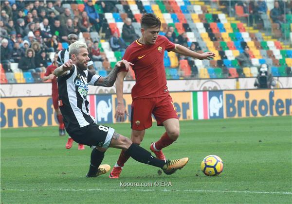 بالصور: روما يهزم أودينيزي ويتقدم للمركز الثالث مؤقتًا