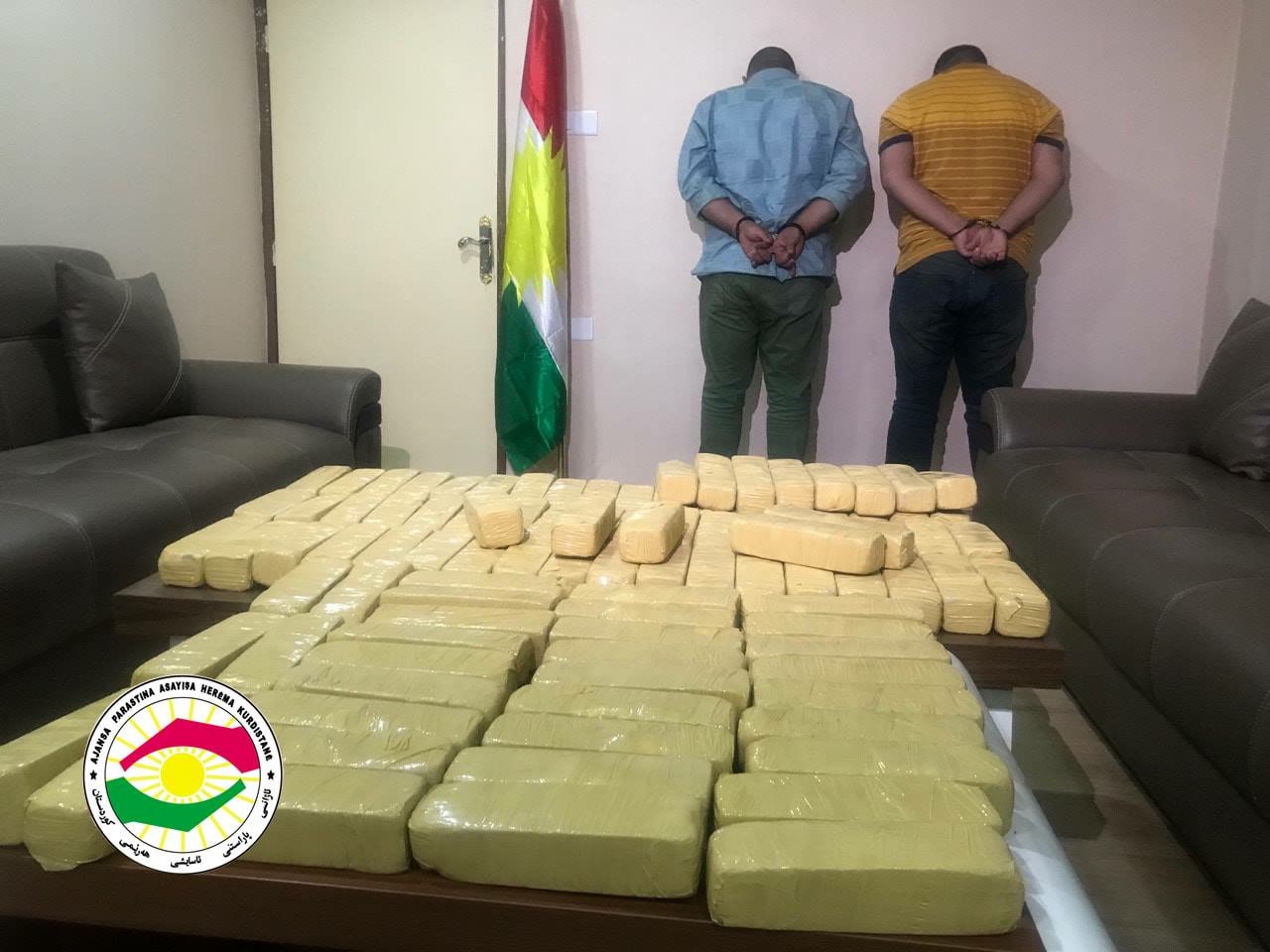 ضبط 50 كغم من مادة “الهيروين” ايرانية المصدر في دهوك