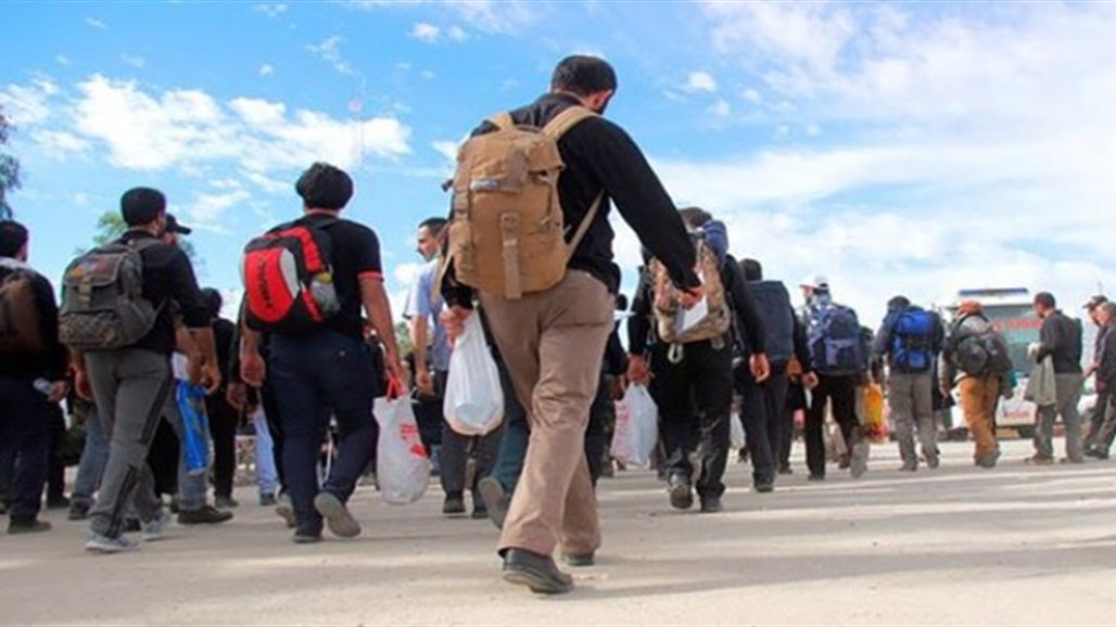 طهران تعلن وصول أكثر من مئة الف زائر ايراني لكربلاء للمشاركة في عاشوراء