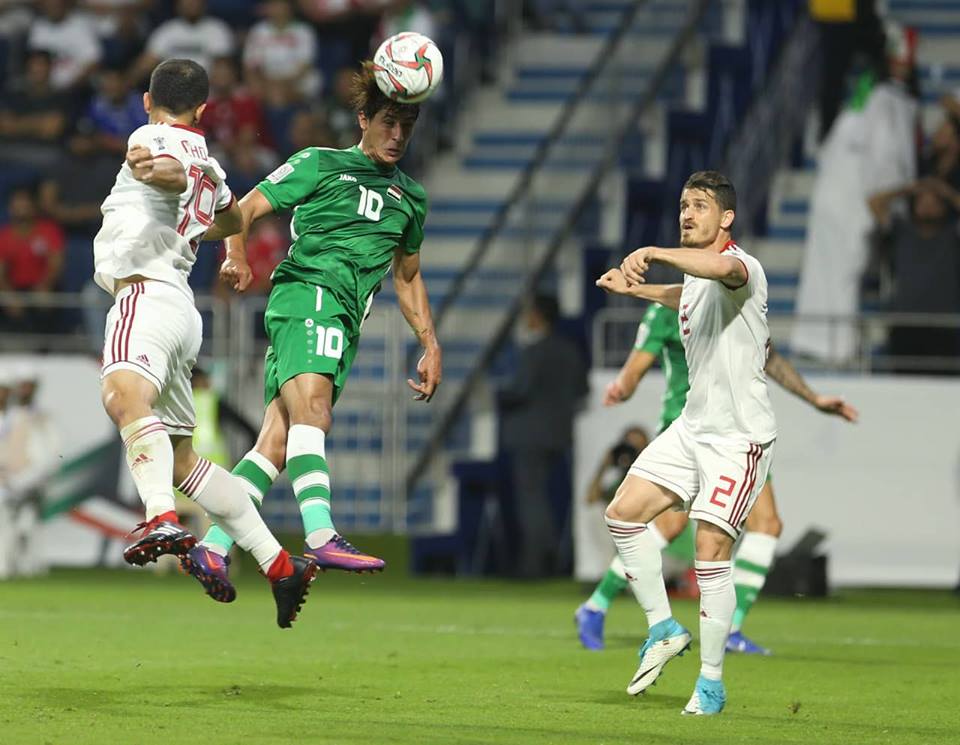 التعادل السلبي يحسم موقعة العراق وإيران في كأس آسيا